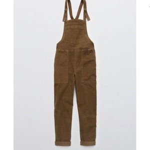 Aerie corduroy overalls